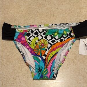 Trina Turk Multicolor Floral Bikini Bottom